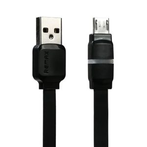 Remax Breathe Micro USB Data Cable for Smartphone - RC-029m - Black