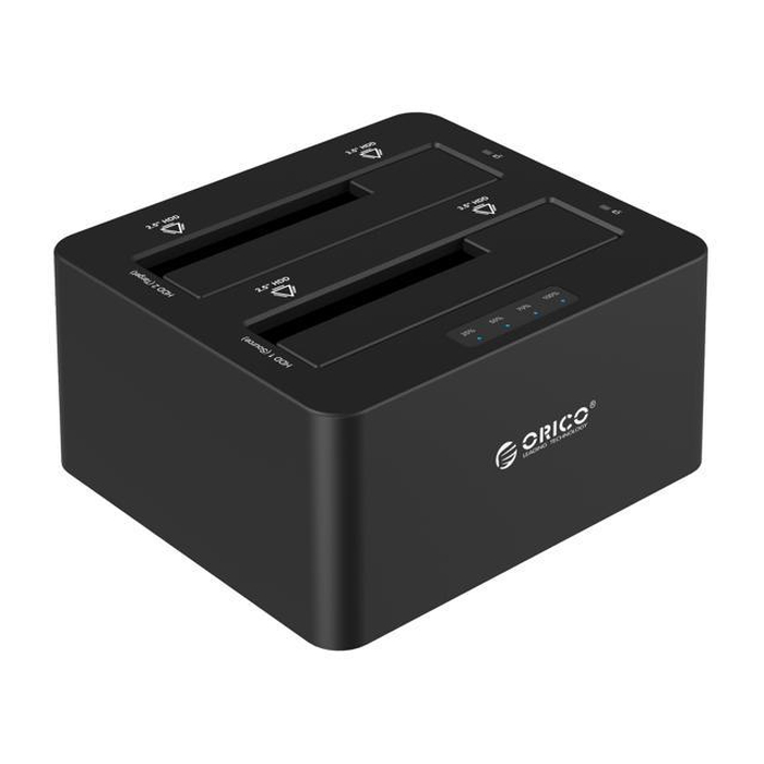ORICO DUAL BAY USB 3.0 2.5 &3,5 INCH SATA HARD DRIVE DOCK 6629US3