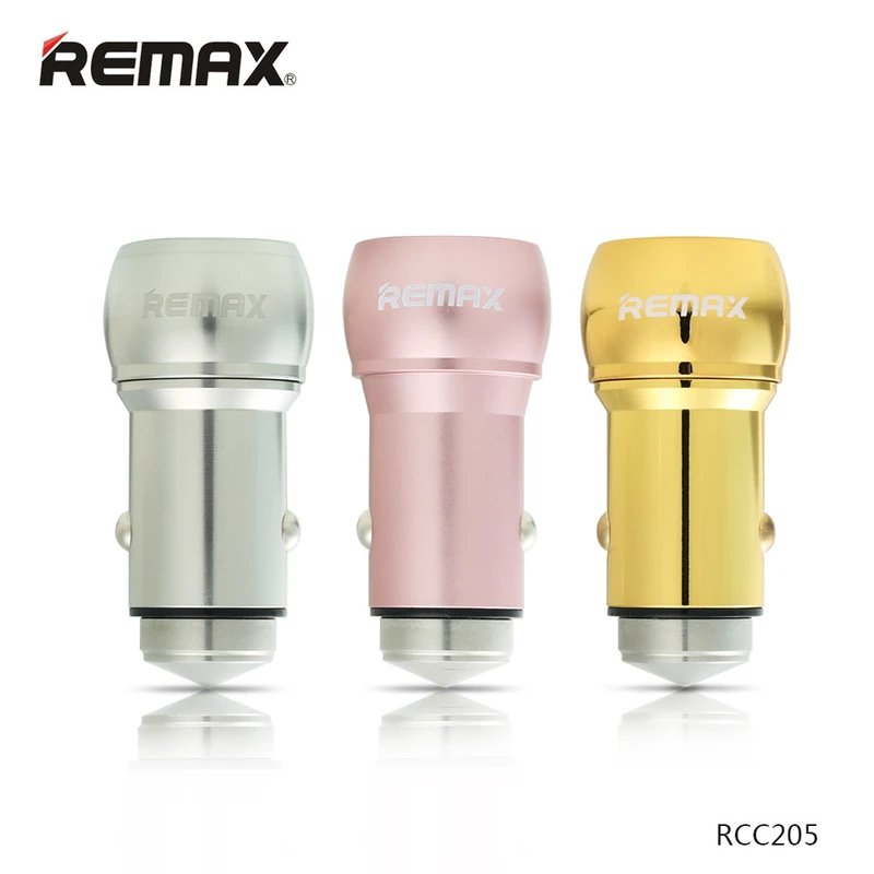 REMAX CAR CHARGER METAL 2 PORT USB RCC205 - Image 3