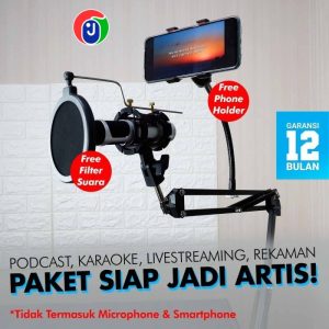 Podcast Mic Holder Stand-Remax CK100