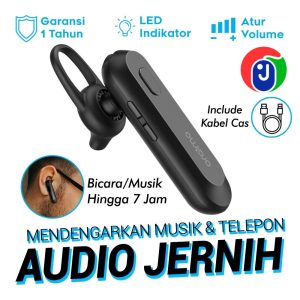 Oraimo OEB-E34S Earphone Wireless Bluetooth Elit2 Original Garansi