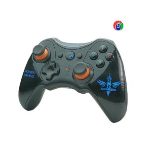 NYK NEMESIS WIRED GAME CONTROL GAMEPAD GAMBIT GP-100 BLACK / GP-100-BK